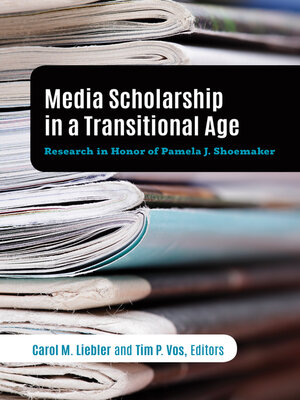 cover image of Media Scholarship in a Transitional Age